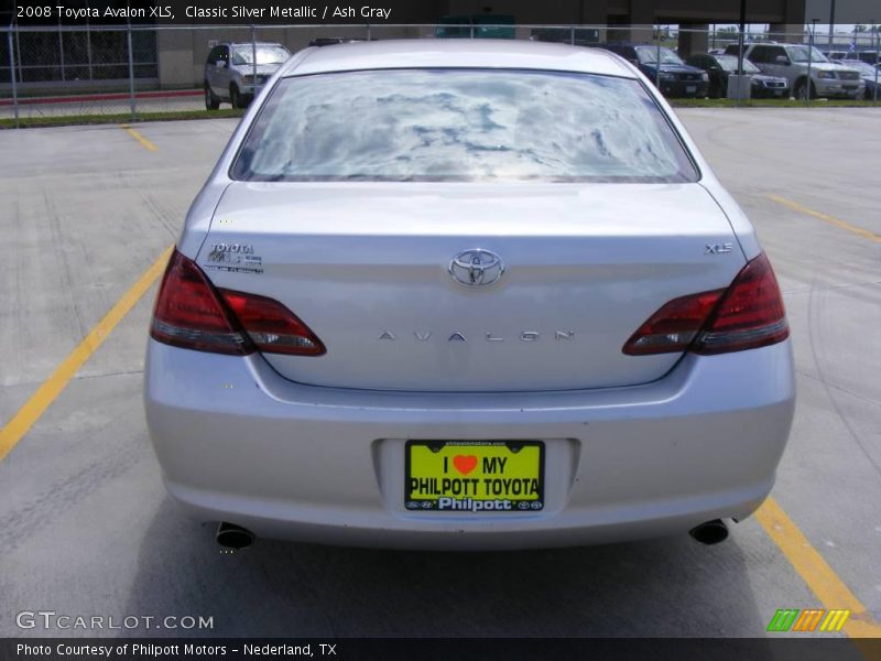 Classic Silver Metallic / Ash Gray 2008 Toyota Avalon XLS