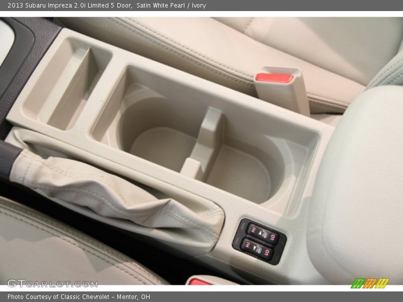 Satin White Pearl / Ivory 2013 Subaru Impreza 2.0i Limited 5 Door