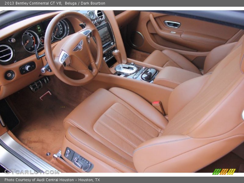 Dark Bourbon Interior - 2013 Continental GT V8  