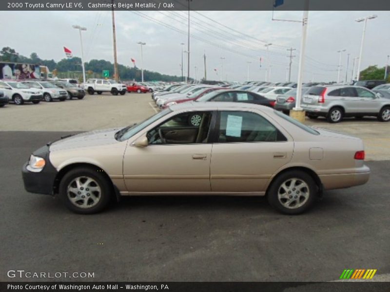 Cashmere Beige Metallic / Oak 2000 Toyota Camry LE V6
