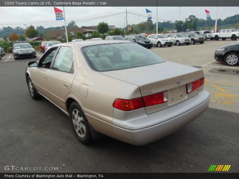 Cashmere Beige Metallic / Oak 2000 Toyota Camry LE V6