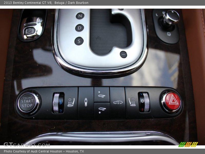 Controls of 2013 Continental GT V8 