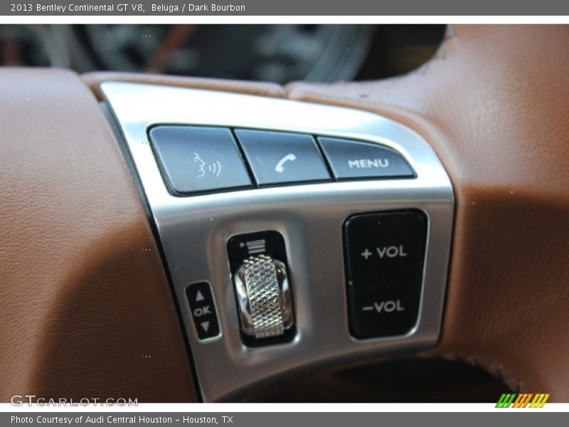 Controls of 2013 Continental GT V8 