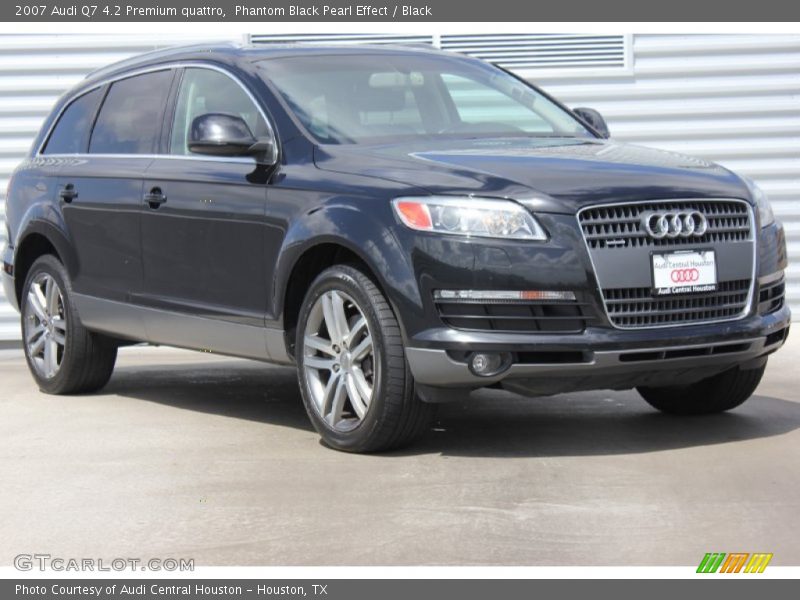 Phantom Black Pearl Effect / Black 2007 Audi Q7 4.2 Premium quattro