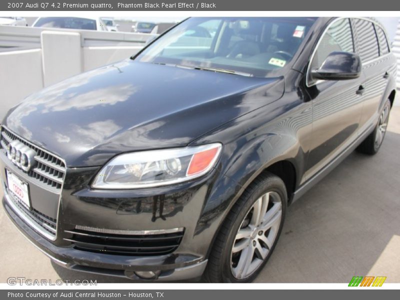 Phantom Black Pearl Effect / Black 2007 Audi Q7 4.2 Premium quattro