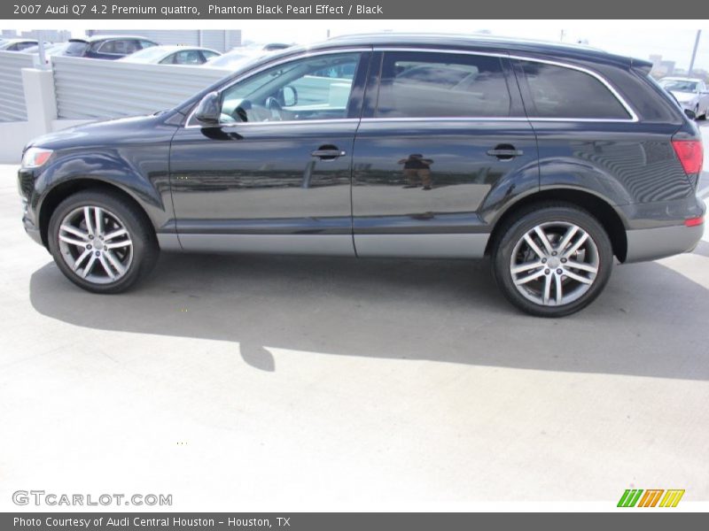 Phantom Black Pearl Effect / Black 2007 Audi Q7 4.2 Premium quattro