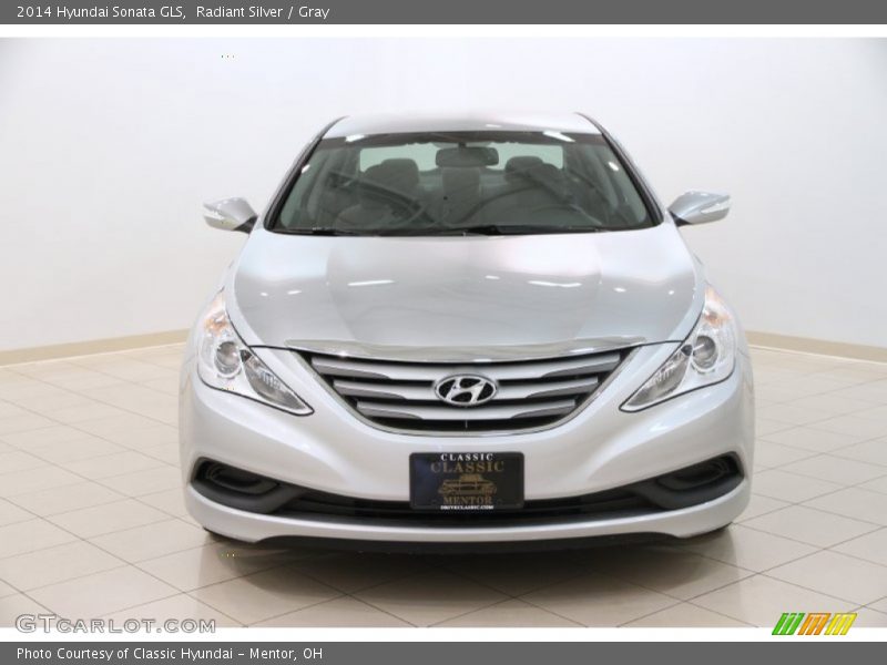 Radiant Silver / Gray 2014 Hyundai Sonata GLS