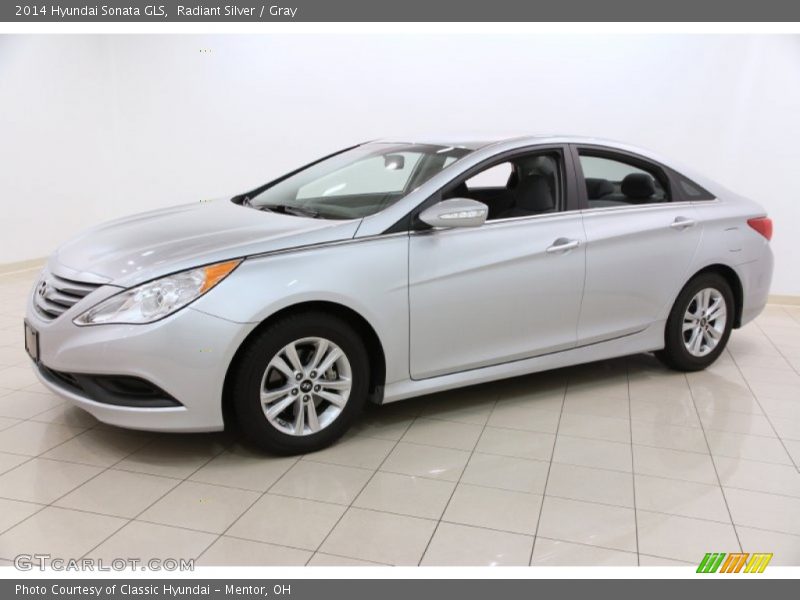 Radiant Silver / Gray 2014 Hyundai Sonata GLS