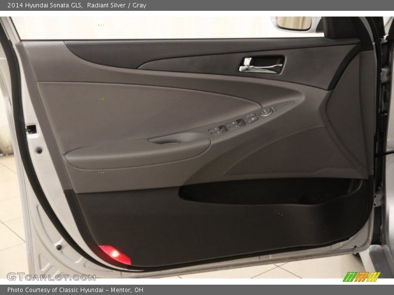 Radiant Silver / Gray 2014 Hyundai Sonata GLS