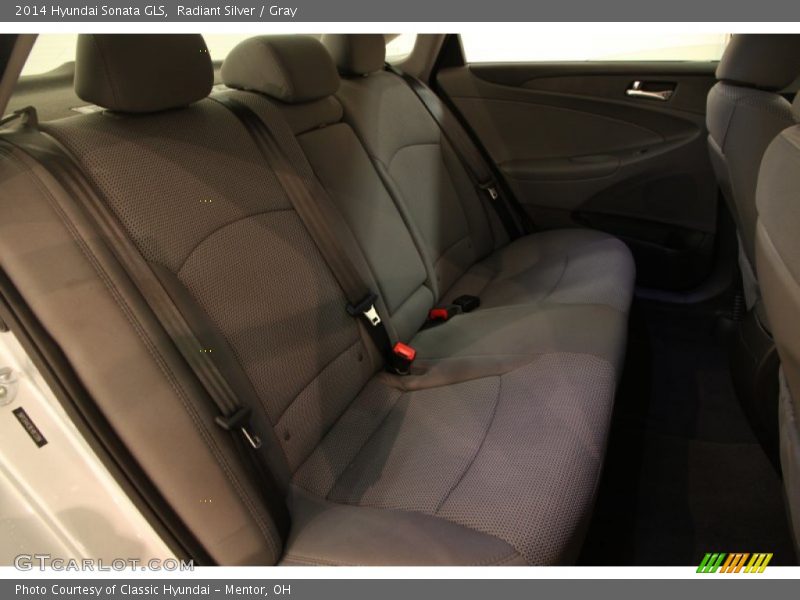 Radiant Silver / Gray 2014 Hyundai Sonata GLS