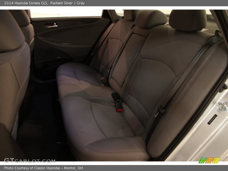 Radiant Silver / Gray 2014 Hyundai Sonata GLS