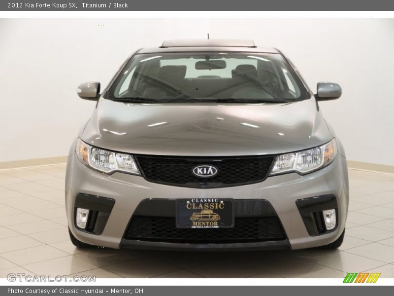Titanium / Black 2012 Kia Forte Koup SX