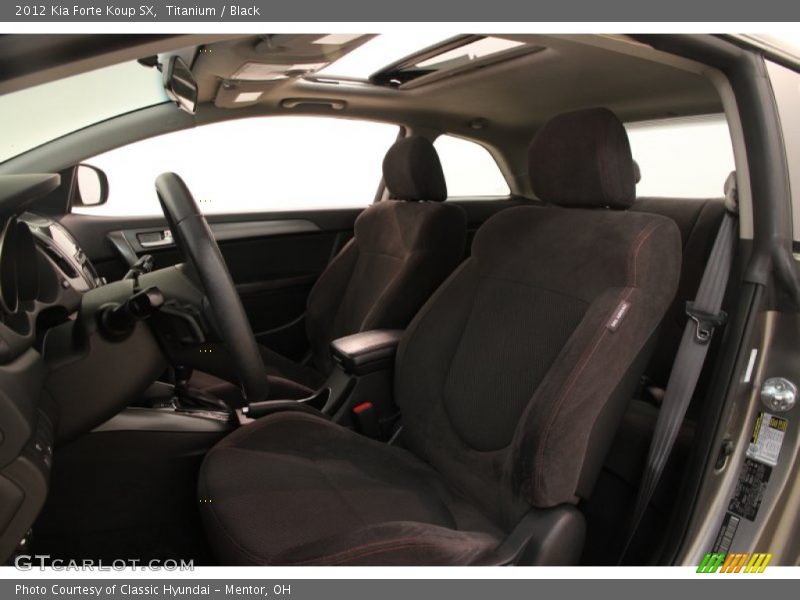 Titanium / Black 2012 Kia Forte Koup SX