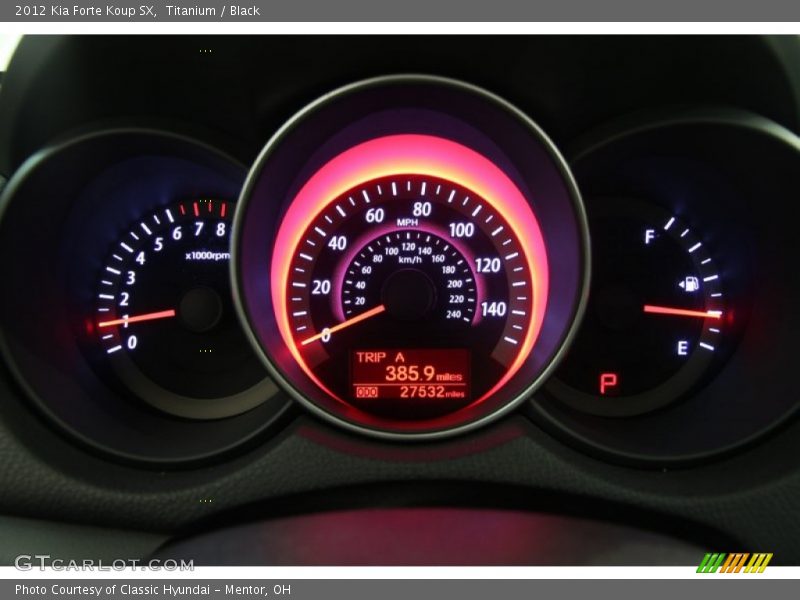 Titanium / Black 2012 Kia Forte Koup SX