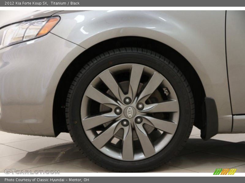 Titanium / Black 2012 Kia Forte Koup SX