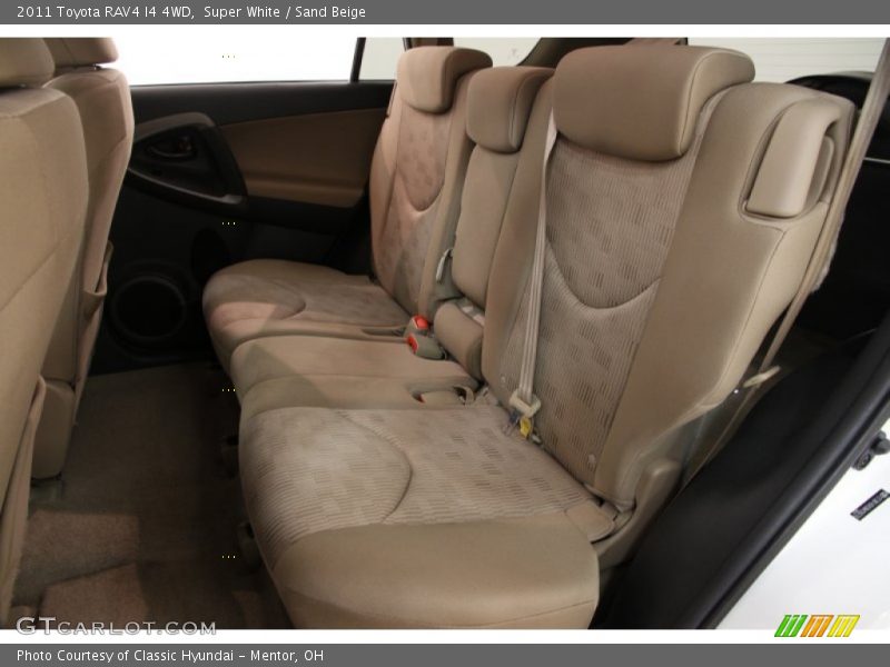 Super White / Sand Beige 2011 Toyota RAV4 I4 4WD