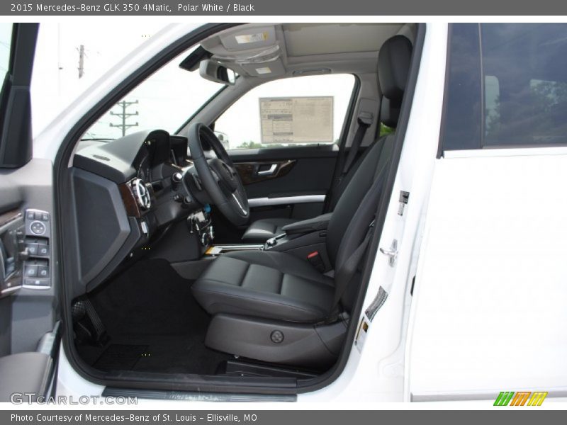 Polar White / Black 2015 Mercedes-Benz GLK 350 4Matic