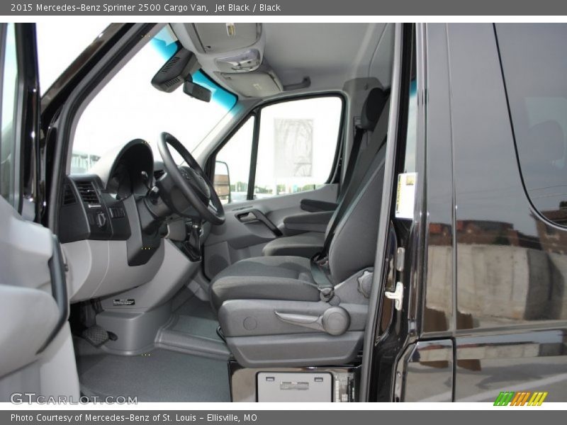 Jet Black / Black 2015 Mercedes-Benz Sprinter 2500 Cargo Van