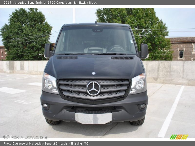 Jet Black / Black 2015 Mercedes-Benz Sprinter 2500 Cargo Van