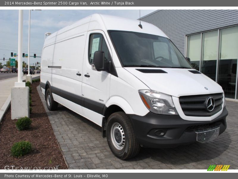 Arctic White / Tunja Black 2014 Mercedes-Benz Sprinter 2500 Cargo Van