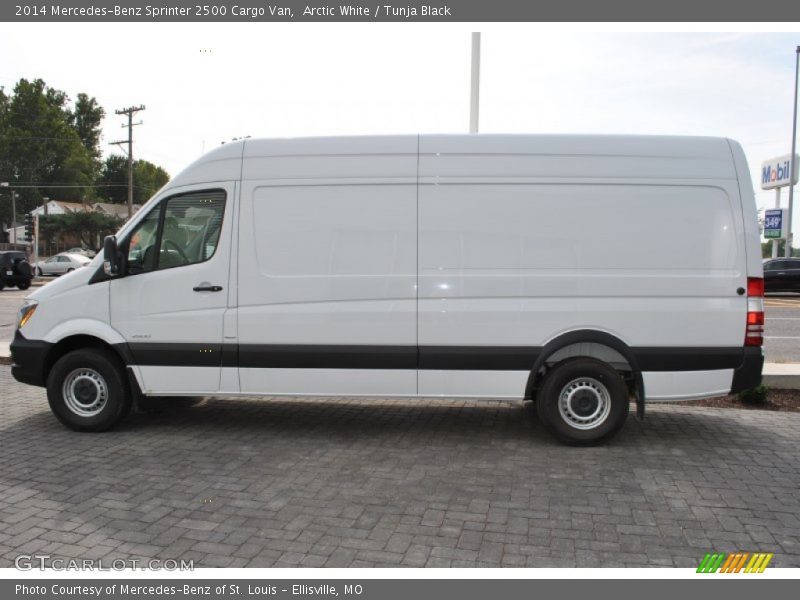 Arctic White / Tunja Black 2014 Mercedes-Benz Sprinter 2500 Cargo Van