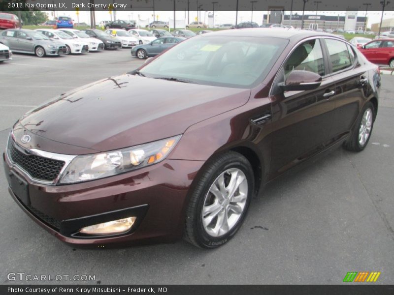 Dark Cherry / Gray 2012 Kia Optima LX