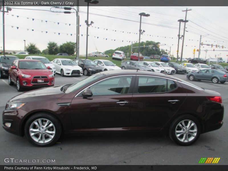 Dark Cherry / Gray 2012 Kia Optima LX