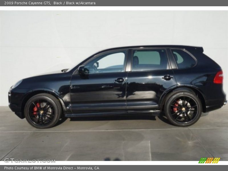 Black / Black w/Alcantara 2009 Porsche Cayenne GTS