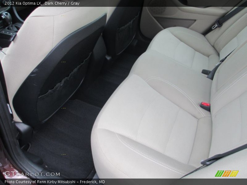 Dark Cherry / Gray 2012 Kia Optima LX
