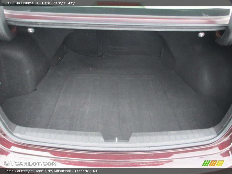 Dark Cherry / Gray 2012 Kia Optima LX