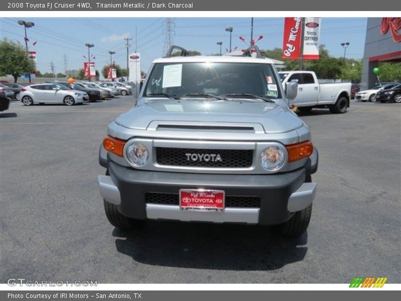 Titanium Metallic / Dark Charcoal 2008 Toyota FJ Cruiser 4WD