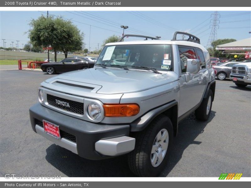 Titanium Metallic / Dark Charcoal 2008 Toyota FJ Cruiser 4WD
