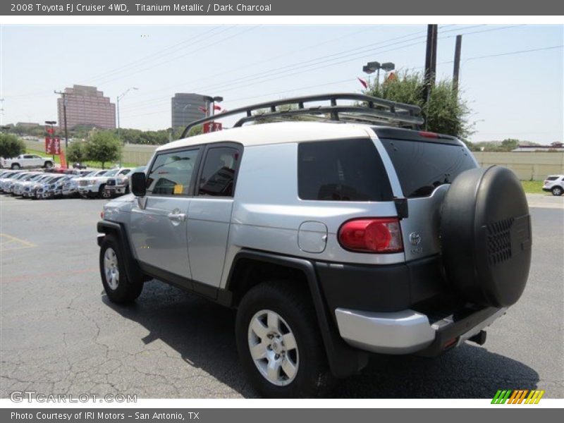 Titanium Metallic / Dark Charcoal 2008 Toyota FJ Cruiser 4WD