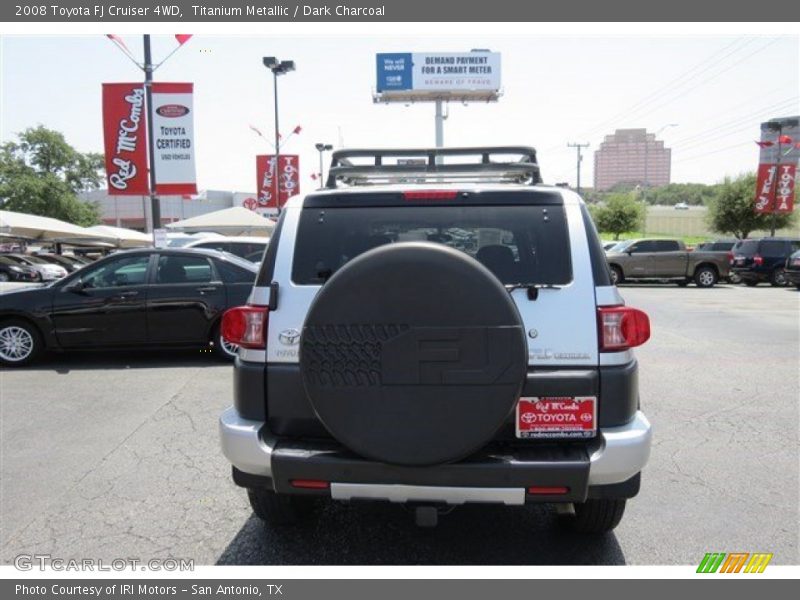 Titanium Metallic / Dark Charcoal 2008 Toyota FJ Cruiser 4WD