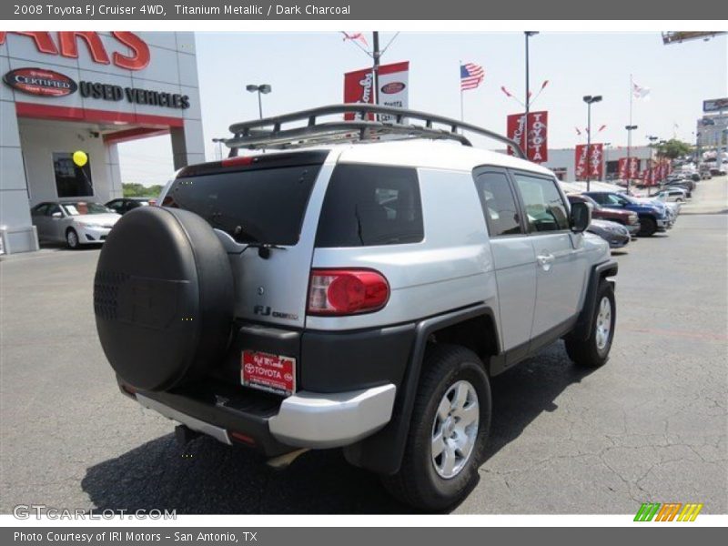 Titanium Metallic / Dark Charcoal 2008 Toyota FJ Cruiser 4WD
