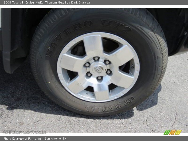 Titanium Metallic / Dark Charcoal 2008 Toyota FJ Cruiser 4WD