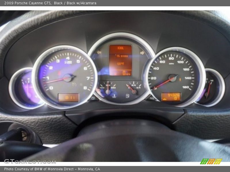 Black / Black w/Alcantara 2009 Porsche Cayenne GTS