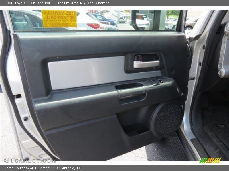 Titanium Metallic / Dark Charcoal 2008 Toyota FJ Cruiser 4WD