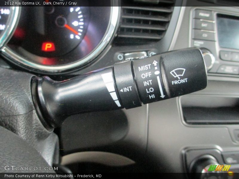 Dark Cherry / Gray 2012 Kia Optima LX