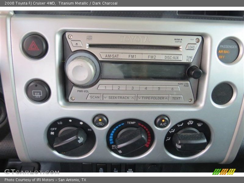 Titanium Metallic / Dark Charcoal 2008 Toyota FJ Cruiser 4WD