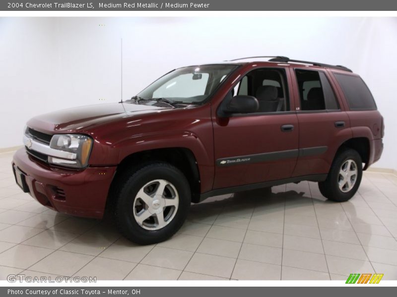 Medium Red Metallic / Medium Pewter 2004 Chevrolet TrailBlazer LS