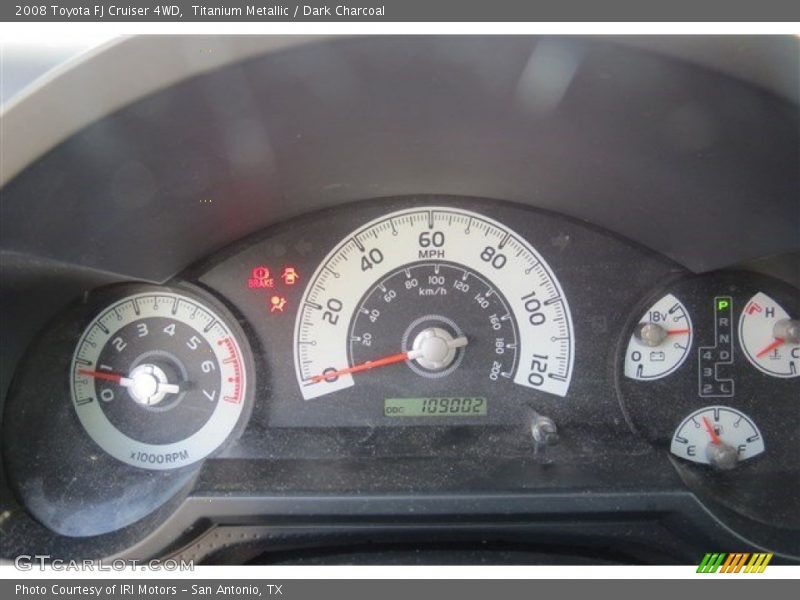 Titanium Metallic / Dark Charcoal 2008 Toyota FJ Cruiser 4WD