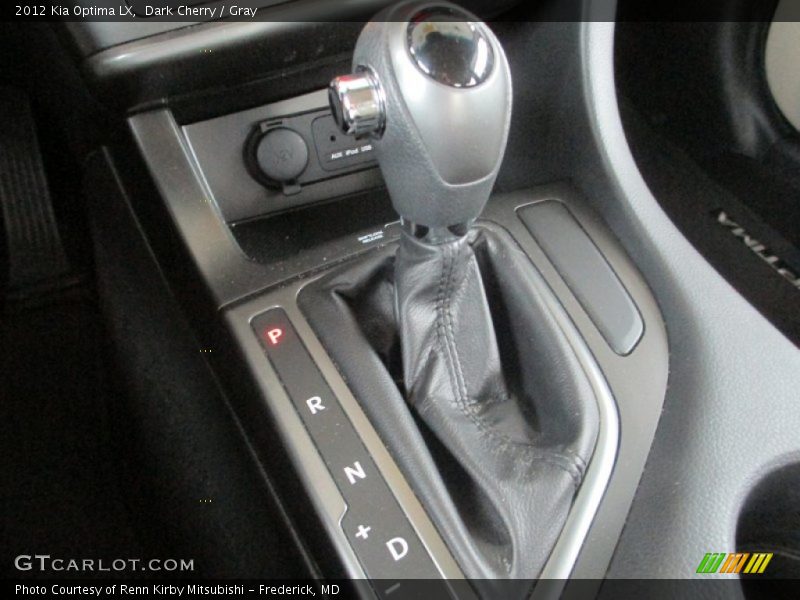 Dark Cherry / Gray 2012 Kia Optima LX