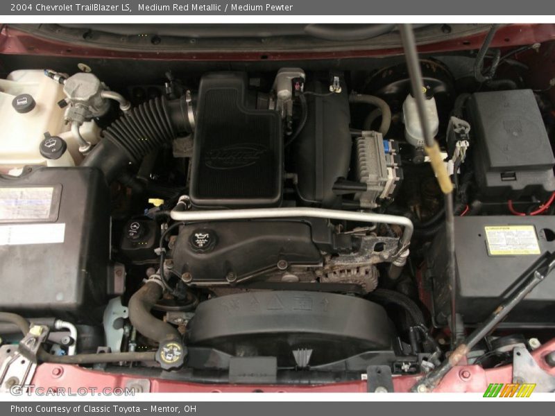Medium Red Metallic / Medium Pewter 2004 Chevrolet TrailBlazer LS