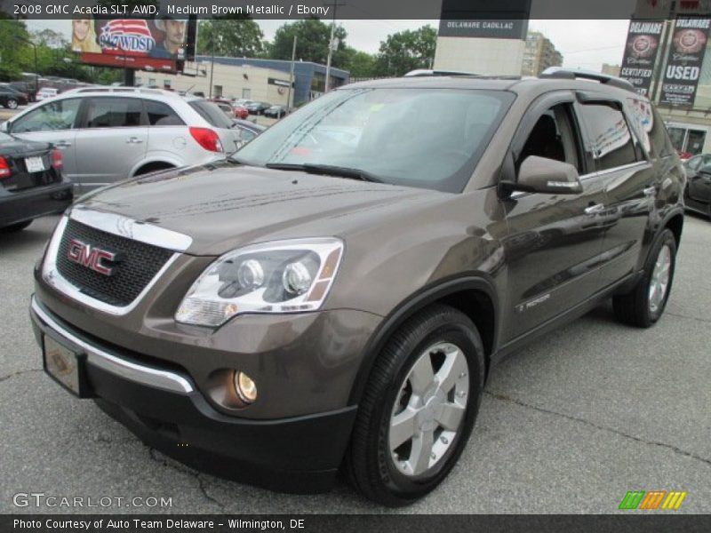 Medium Brown Metallic / Ebony 2008 GMC Acadia SLT AWD