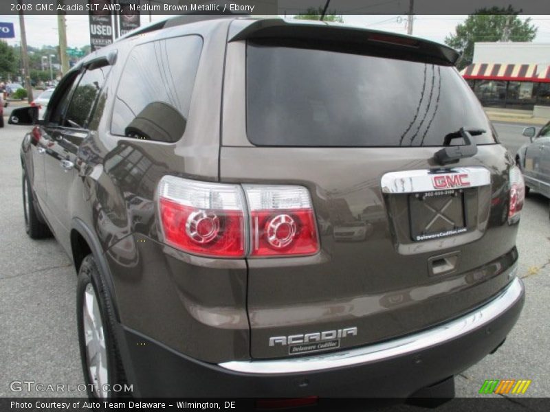 Medium Brown Metallic / Ebony 2008 GMC Acadia SLT AWD
