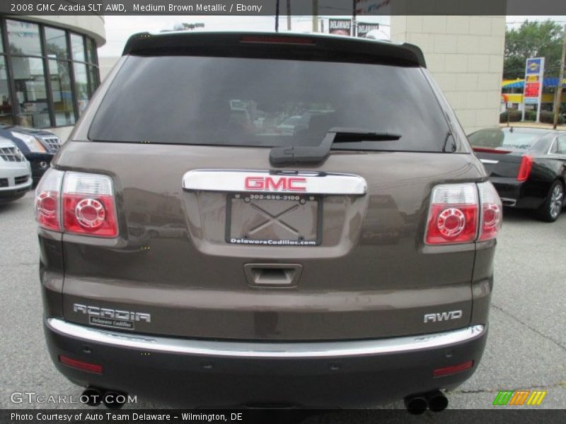 Medium Brown Metallic / Ebony 2008 GMC Acadia SLT AWD
