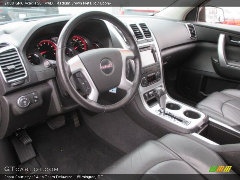 Medium Brown Metallic / Ebony 2008 GMC Acadia SLT AWD