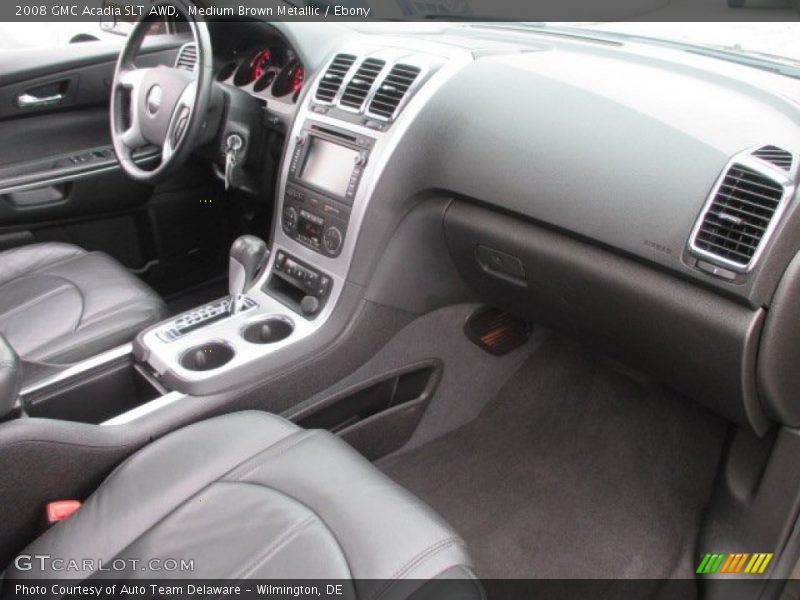 Medium Brown Metallic / Ebony 2008 GMC Acadia SLT AWD