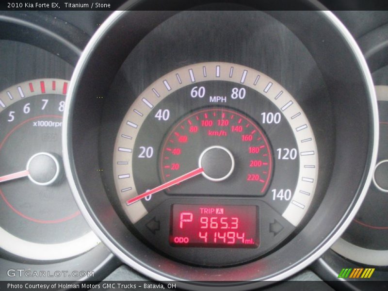 Titanium / Stone 2010 Kia Forte EX